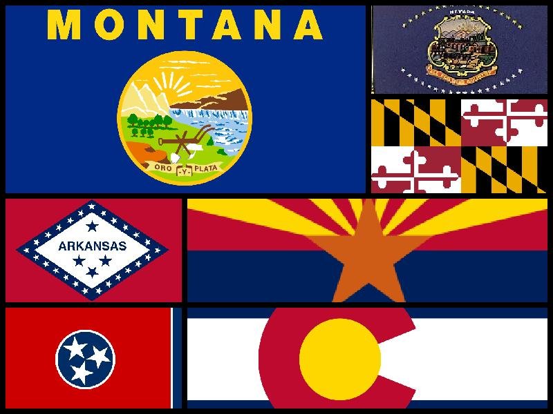 Places I have called home

Tennessee Arkansas Maryland
Colorado Montana   Nevada
Arizona